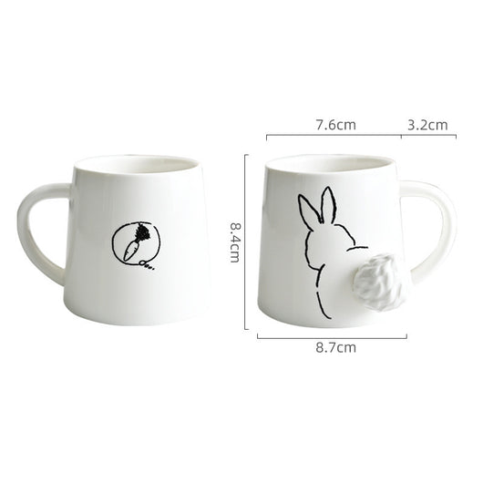 Taza de Cerámica Gato Creativo Japonés - Image 3
