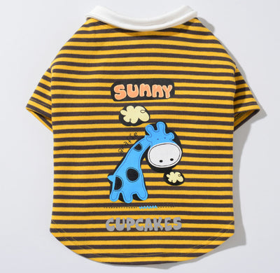 Suéter Polar a Rayas para Mascotas - Abrigo Cálido y Casual - Image 15