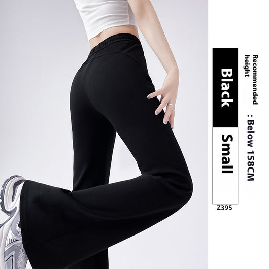 Pantalones Deportivos Acampanados Forrados en Fleece para Mujer - Cintura Alta Reductora - Image 16