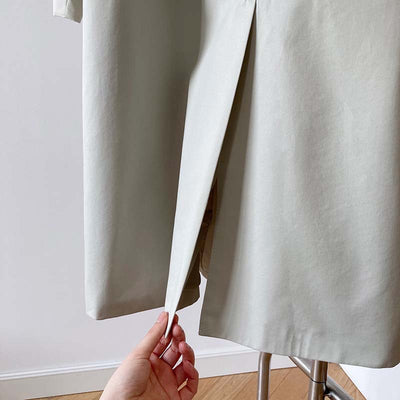 Gabardina Clásica Británica Midi para Niña - Image 15