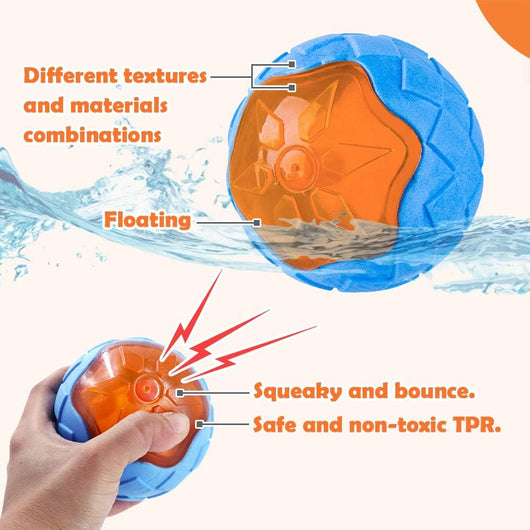 Juguetes Flotantes para Perros con Sonido - Toys Interactivos para Playa y Piscina - Image 8