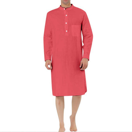 Bata Camisera Clásica con Bolsillos para Hombre - Image 13