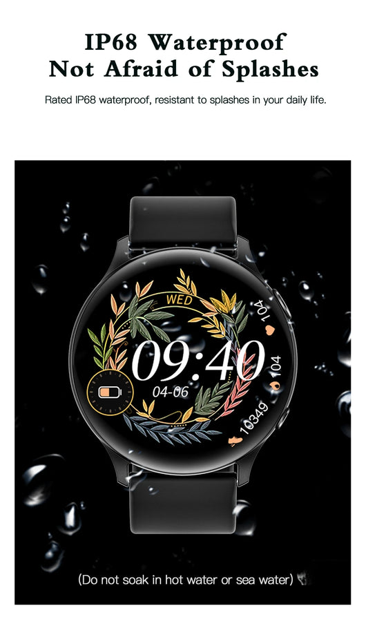 Reloj Inteligente con Monitor Cardíaco, Temperatura Corporal y Asistente de Voz - Image 20
