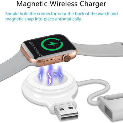 Cargador Inalámbrico Magnético para Smartwatch Portátil - Image 3