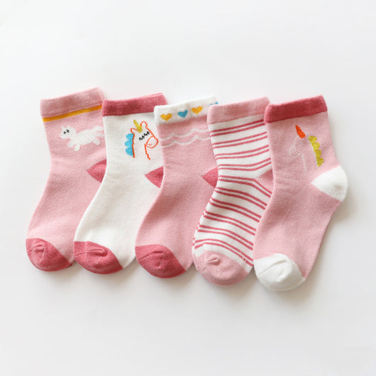 Calcetines de Algodón con Diseños de Animales Divertidos para Niños y Niñas - Image 14