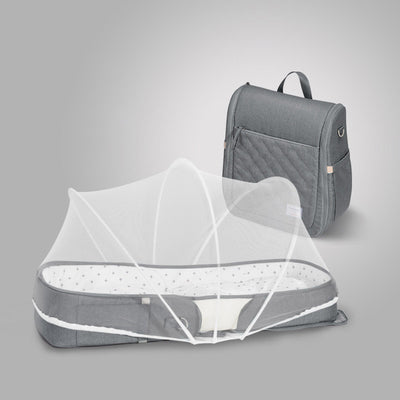 Cuna Portátil Plegable con Protección Antipreisón - Image 11