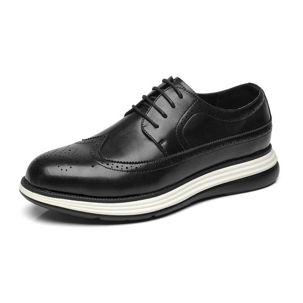 Zapatos de Cuero Ejecutivos para Hombre con Suela Gruesa Ultra Confortable - Image 3