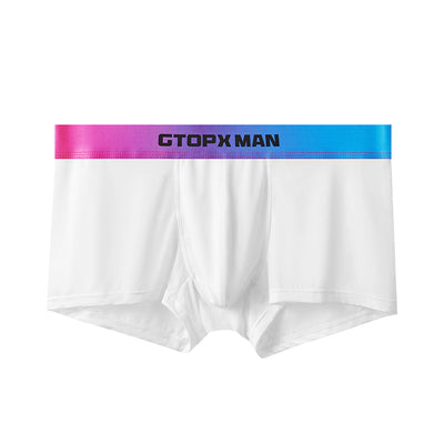 Bóxers Hombre Seda Helada Cintura Baja Verano Degradado Convexo - Image 5