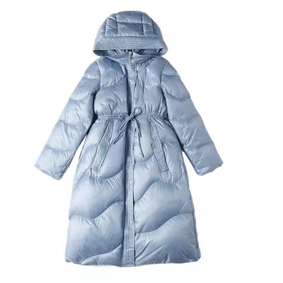 Abrigo Acolchado para Mujer con Capucha y Cintura Ajustable - Image 15