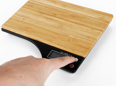 Báscula Digital de Bambú para Cocina - Balanza Electrónica de Alimentos - Image 8