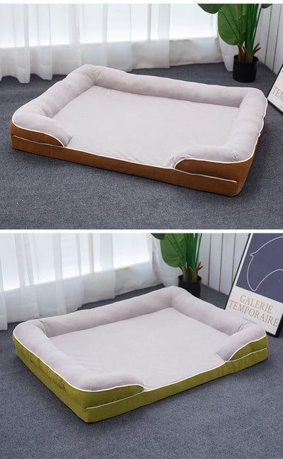 Cama Ortopédica para Mascotas de Cuatro Estaciones con Funda Removible y Lavable - Image 28