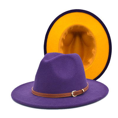 Sombrero Jazz Reversible de Lana para Hombre - Image 9