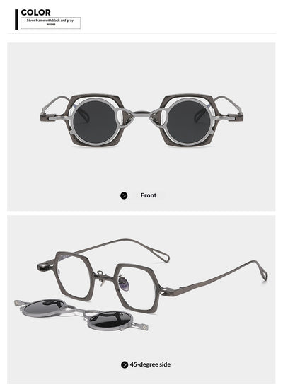 Gafas de Sol Polarizadas con Soporte Magnético de Titanio Puro - Image 7