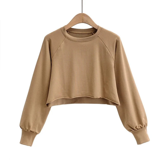 Suéter Corto Casual con Dobladillo Deshilachado - Image 22