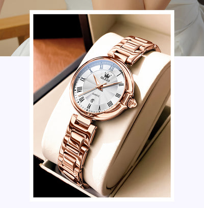 Reloj Mujer Calendario Luminoso Resistente al Agua con Cuarzo - Image 16