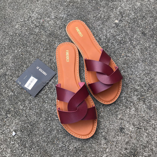 Pantuflas Casuales Cómodas con Hebilla de Cuero para Mujer Talla Grande - Image 14
