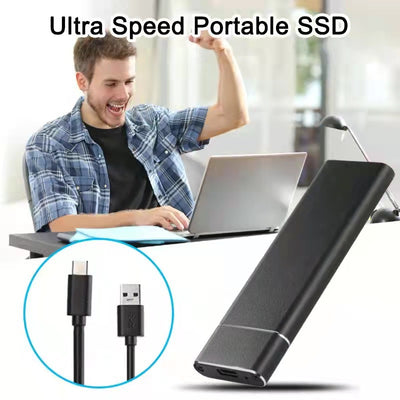 Disco Duro SSD Portátil de Alta Velocidad - Expansión Instantánea