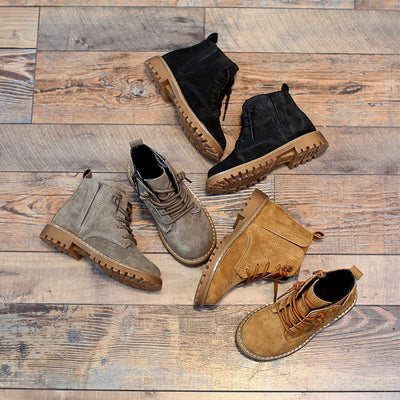 Botas Militares Martin para Niños y Adolescentes - Estilo Negro Clásico - Image 12