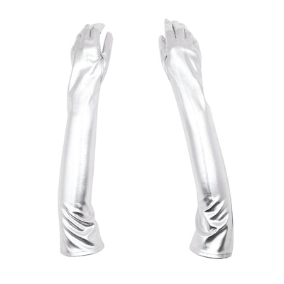 Guantes de Cuero PU para Presentaciones en Escena y Clubes Nocturnos - Image 7