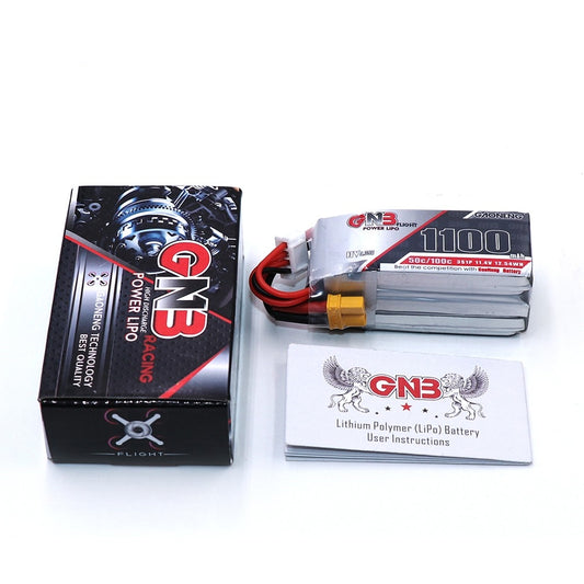 Batería LiPo 3S 11.4V 1100mAh de Alto Voltaje para Drones