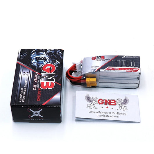 Batería LiPo 3S 11.4V 1100mAh de Alto Voltaje para Drones