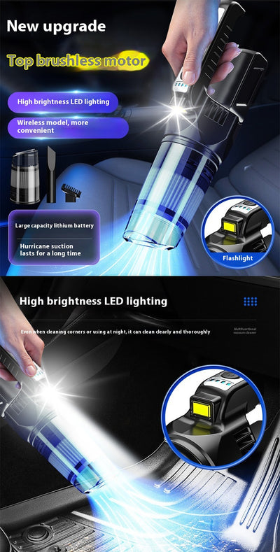 Aspiradora Portátil LED Multifunción para Hogar y Vehículos - Image 12