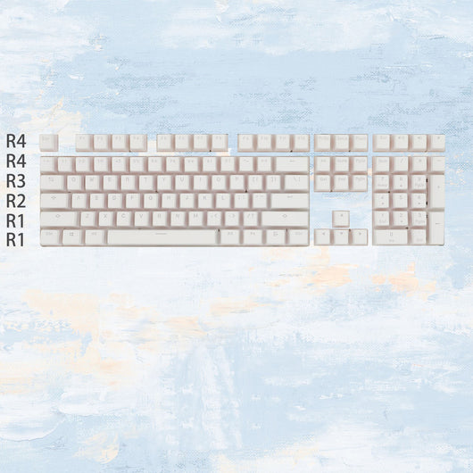Keycaps PBT Carácter Cerrado sin Puerto de Agua - Image 13