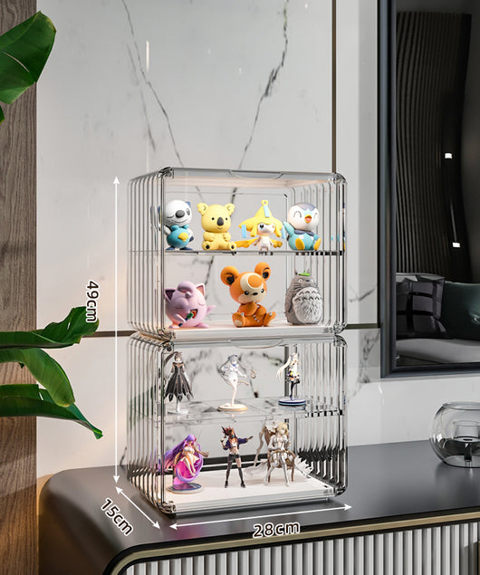 Estantería Modular de Bloques Acrílico Transparente - Image 31