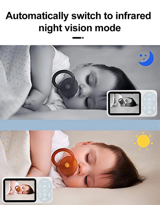 Monitor para Bebé con Visión Nocturna Full Color, Modo VOX y Alarma Inteligente - Image 15