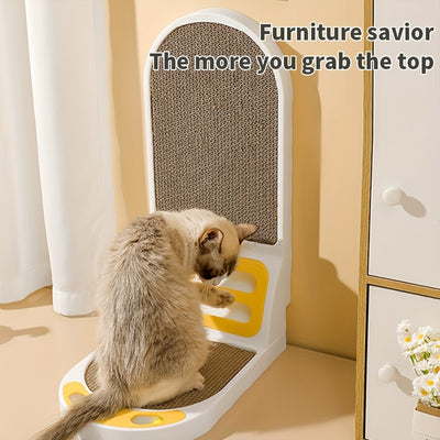 Rascador Vertical en L para Gatos - Tabla Resistente y Duradera - Image 14
