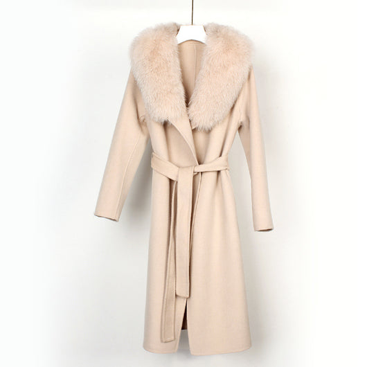 Abrigo de Lana Reversible Doble Faz con Cinturón - Corte Slim Otoño Invierno - Image 9