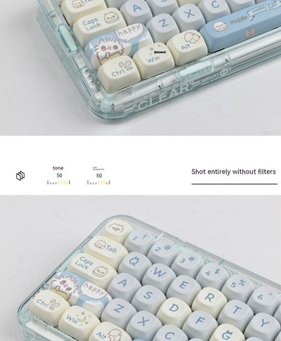 Keycap Gato Adorable MOA - Tecla Sublimada para Teclado Mecánico - Image 11