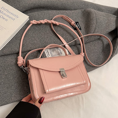 Bolso Bandolera Cuadrado Retro Portátil para Mujer - Image 12