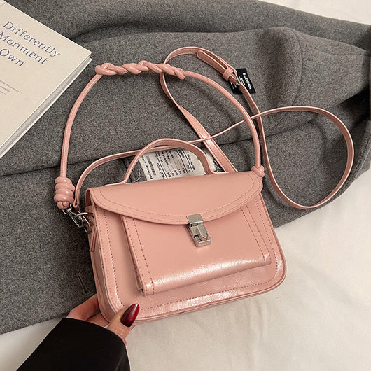 Bolso Bandolera Cuadrado Retro Portátil para Mujer - Image 12