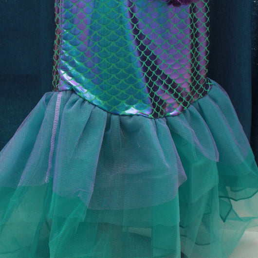 Vestido Sirena Princesa para Fiesta de Cumpleaños y Presentaciones - Image 4