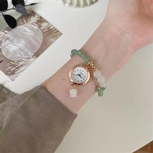 Reloj de Cuarzo para Mujer con Pulsera Nudo Bambú Estilo Chino - Image 17