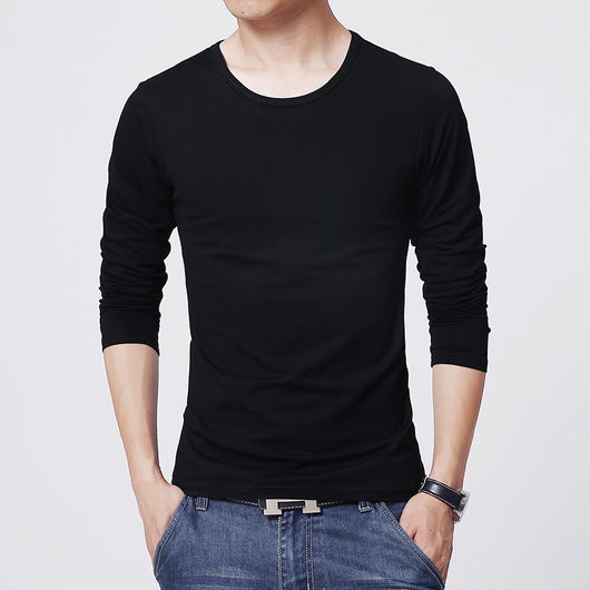 Camisa Base de Color Sólido para Hombre Joven - Image 13