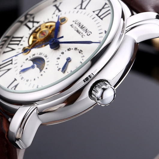 Reloj Automático para Hombre con Números Romanos y Resistencia al Agua - Image 3