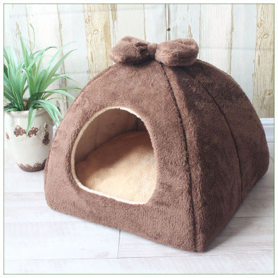 Casa Caliente para Gatos con Arenero Integrado - Villa Acogedora para Mascotas - Image 3