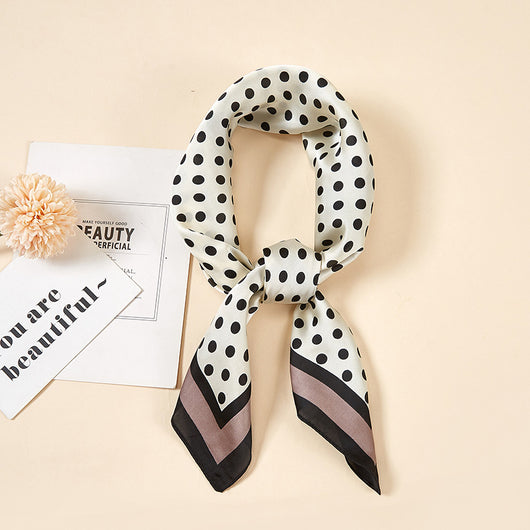 Pañuelo Multiusos Estampado de Lunares para Mujer - Image 11
