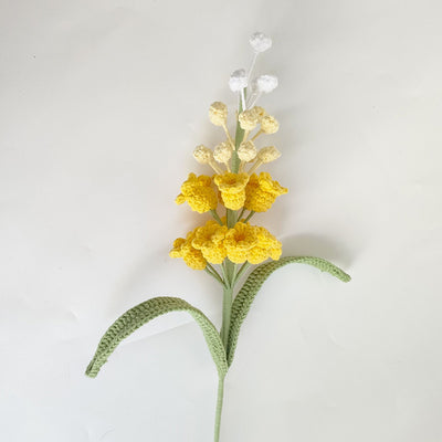 Ramo de Jacinto de Uva Tejido a Mano - Flores Artificiales Acabadas - Image 6