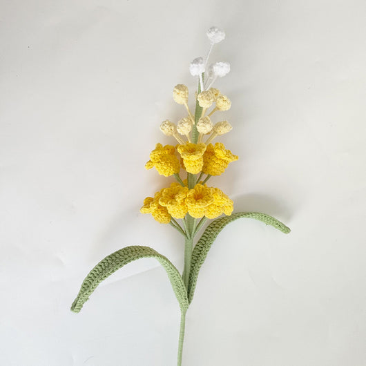 Ramo de Jacinto de Uva Tejido a Mano - Flores Artificiales Acabadas - Image 6