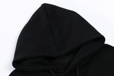 Sudadera con Capucha de Color Sólido para Mujer - Image 4