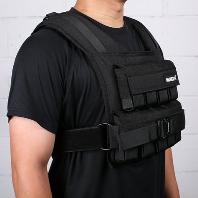 Chaleco de Peso con Placas de Acero para Entrenamiento Funcional