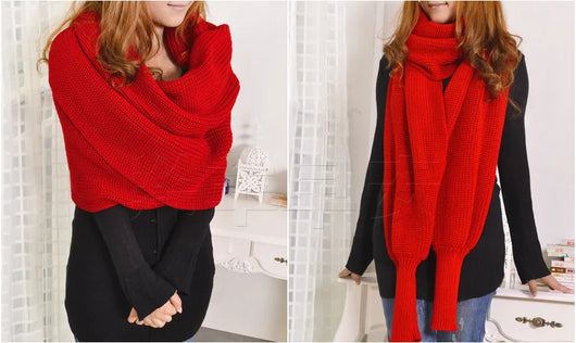 Bufanda Suéter Cashmere para Mujer - Elegancia y Calidez - Image 12