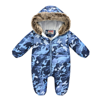 Mameluco Acolchado Impermeable con Diseños Animados para Niños - Image 9