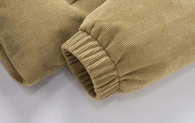 Chaqueta de Pluma Corta para Hombre con Bordado - Diseño Liso - Image 16