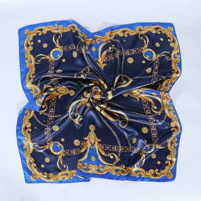 Pañuelo de Satén Estampado para Mujer - Elegancia y Versatilidad - Image 12