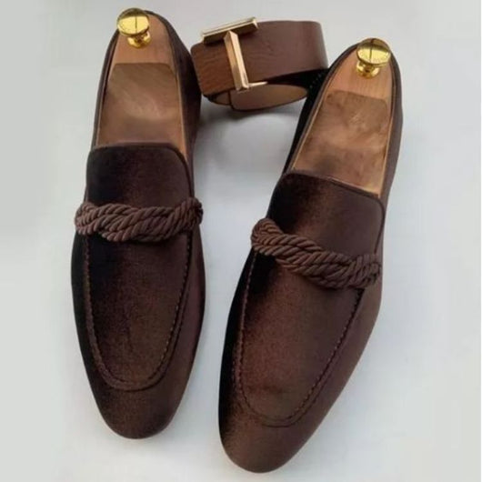 Zapatos de Vestir Ejecutivo Gamuza Retro para Hombre - Diseño Clásico Versátil - Image 2