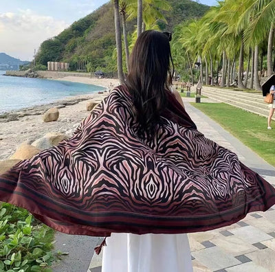 Toalla de Playa Étnica Reversible - Diseño Dual - Image 27